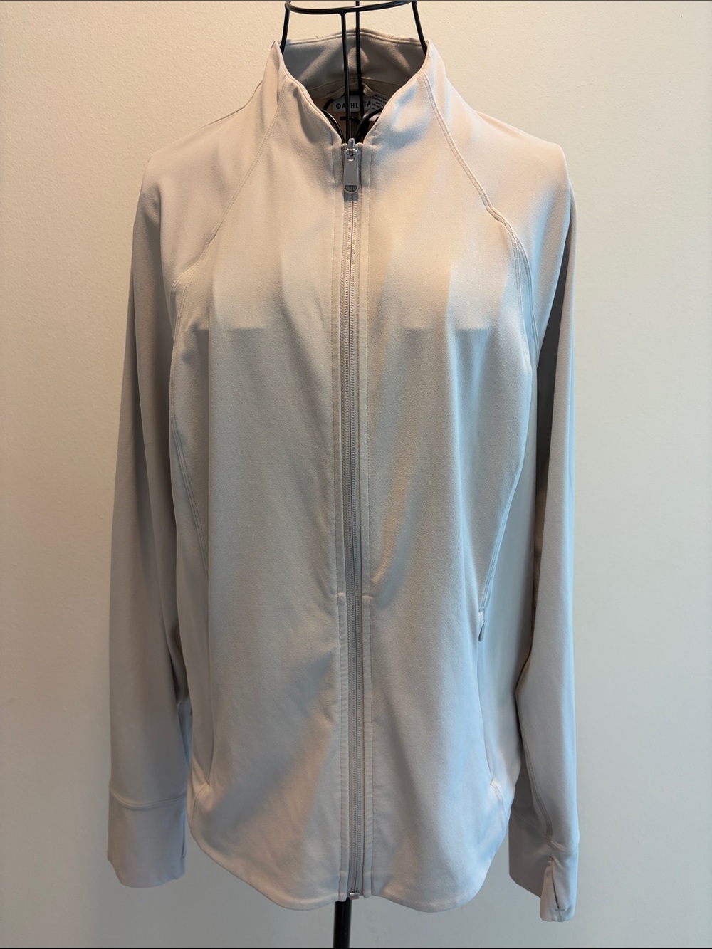 Women’s Salutations Athleta Jacket, size XL, stone